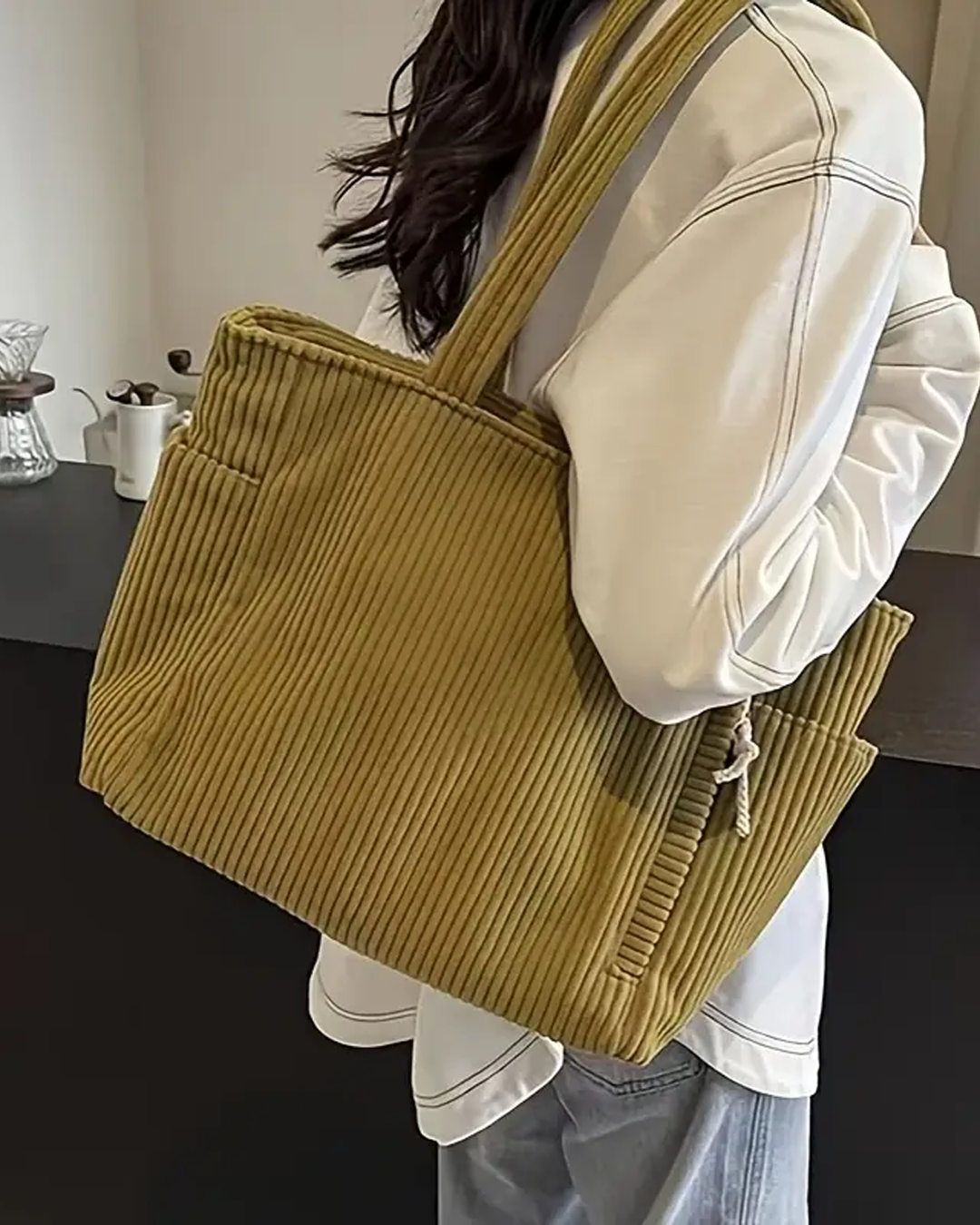Aubrey - Corduroy toteväska