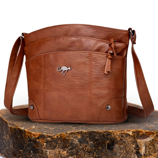 Alrizo - veganläder crossbodyväska