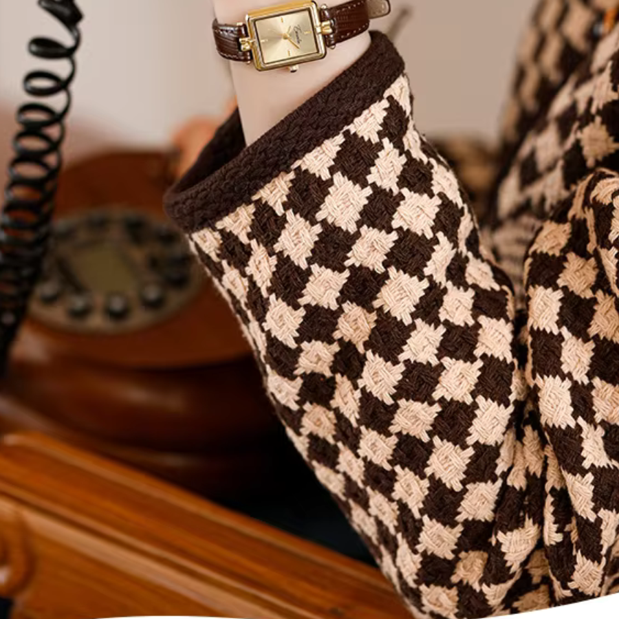 Gyllene timmen retro kvartsur