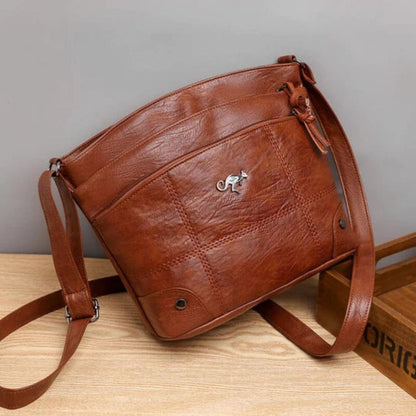 Alrizo - veganläder crossbodyväska