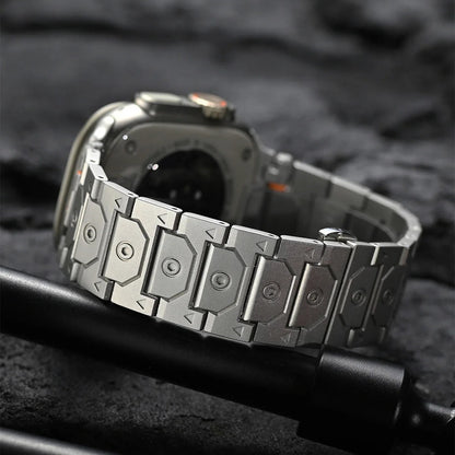 Titanium Apple Watch-armband