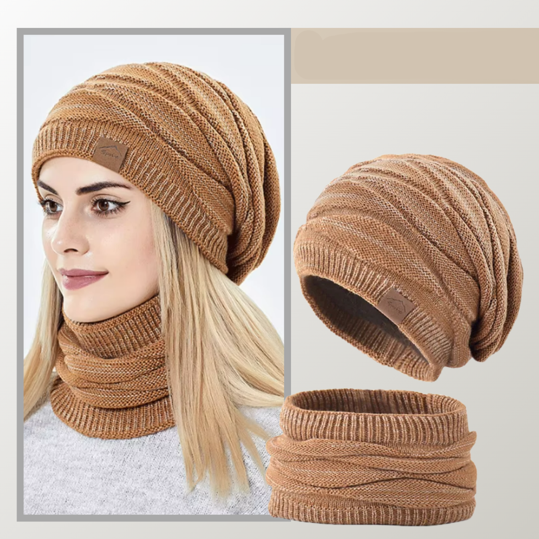FrostFit Duo – Termisk vintermössa och halsduk set - unisex