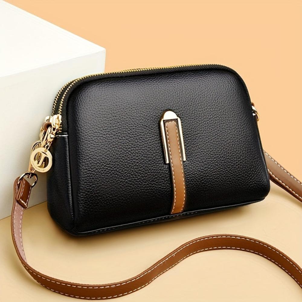 Elaine - veganskt läder crossbody-väska
