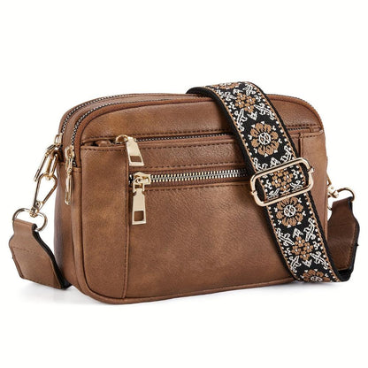 Alrizo - veganskt läder crossbody-väska
