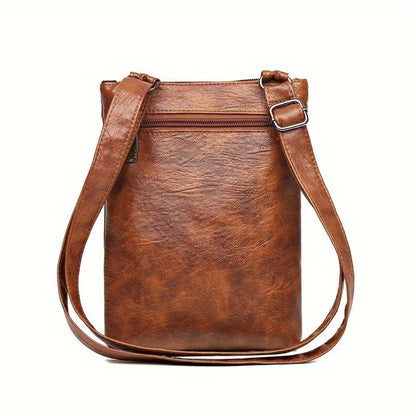 Alrizo - veganskt läder crossbody-axelväska