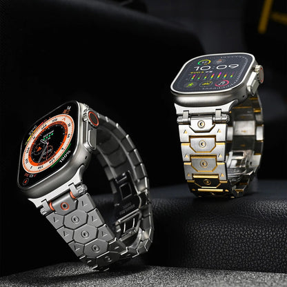 Titanium Apple Watch-armband