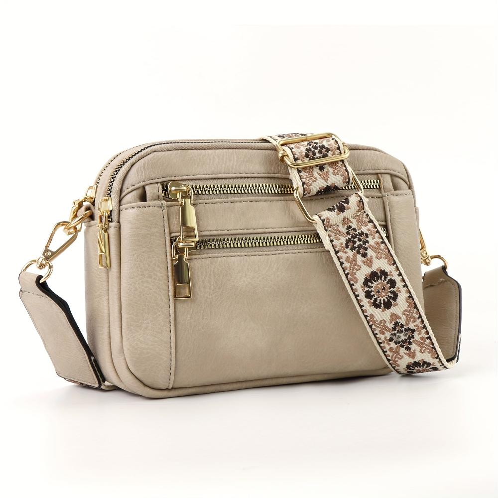 Alrizo - veganskt läder crossbody-väska