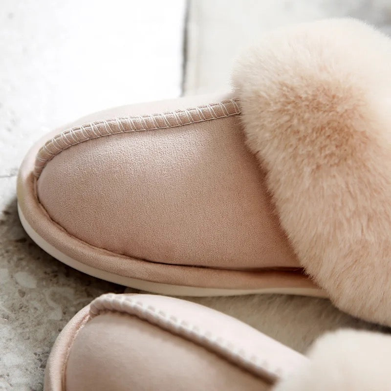 Cozy-Slides - Varma och bekväma fleecetofflor
