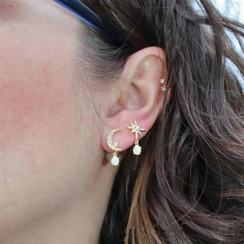 Lori - Månstjärna örhängen