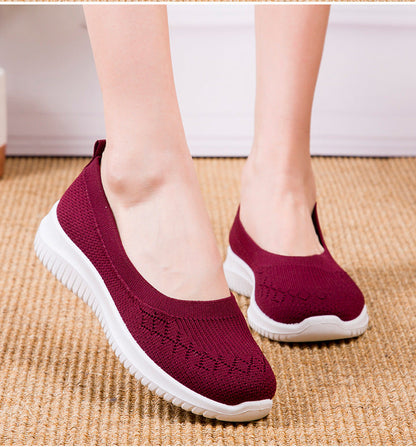 Handvävda damortopediska sneakers
