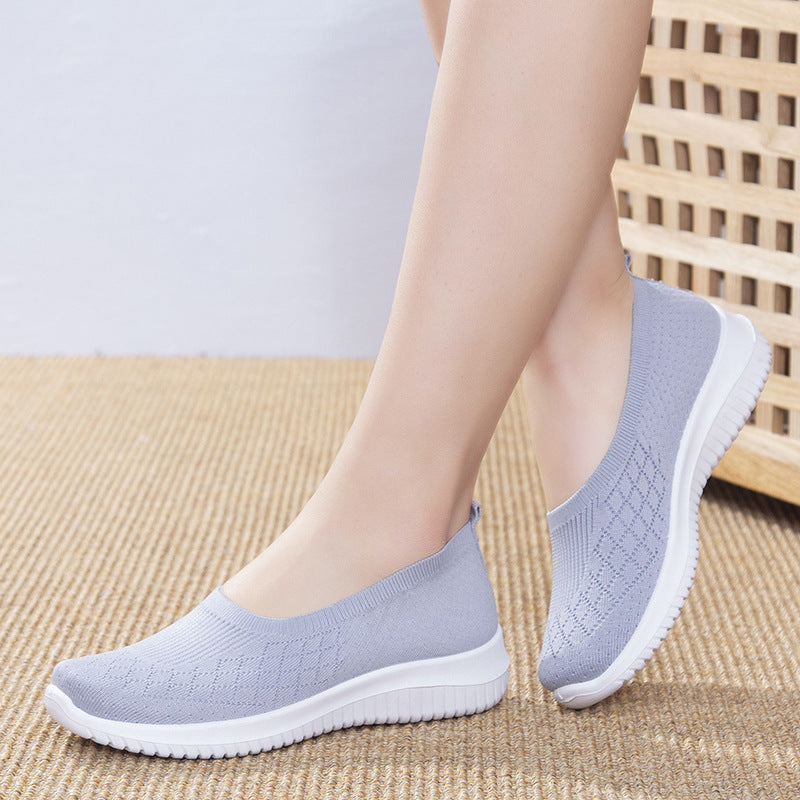 Handvävda damortopediska sneakers
