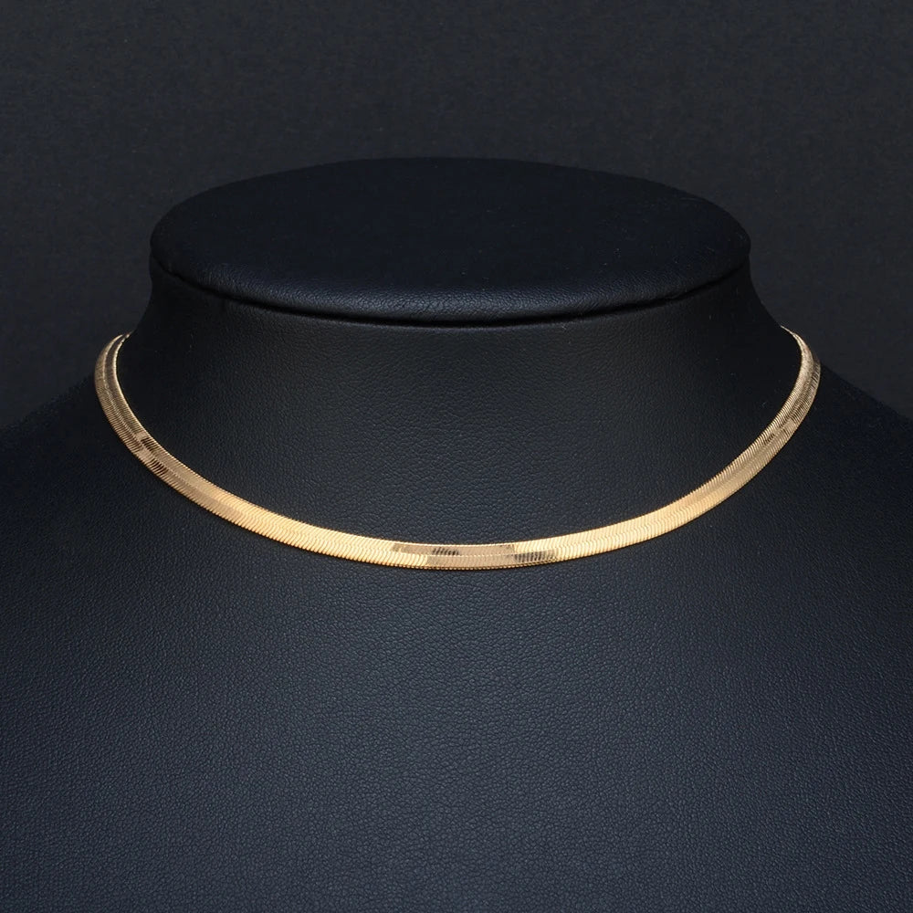 Alrizo - platt kedja choker