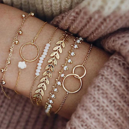 Alrizo - Flerlagrade armbandset