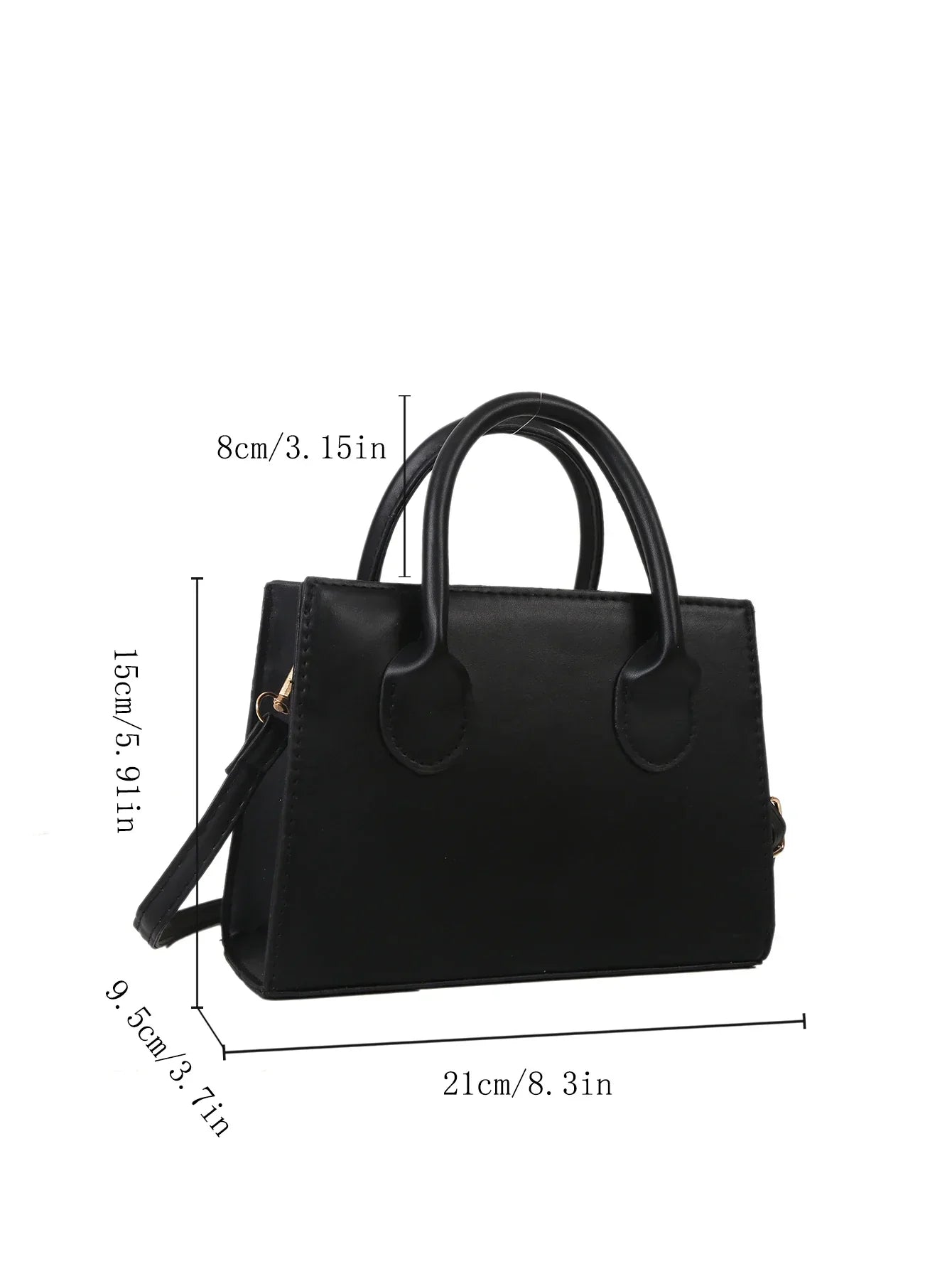 Joan - veganskt läder mini crossbodyväska