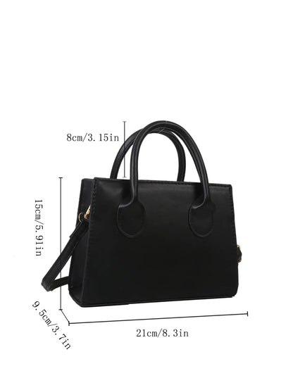 Joan - veganskt läder mini crossbodyväska