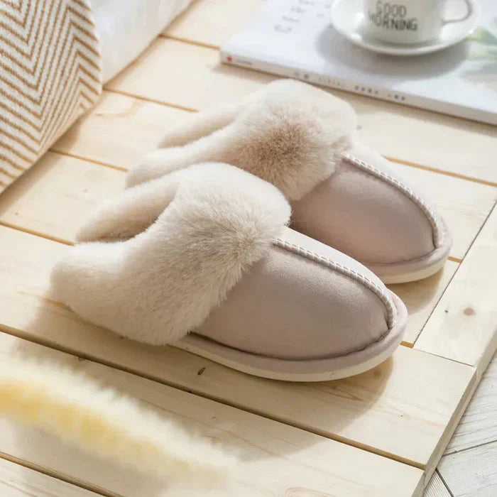 Cozy-Slides - Varma och bekväma fleecetofflor