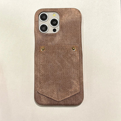iPhone-skal tillverkat av indigodenim