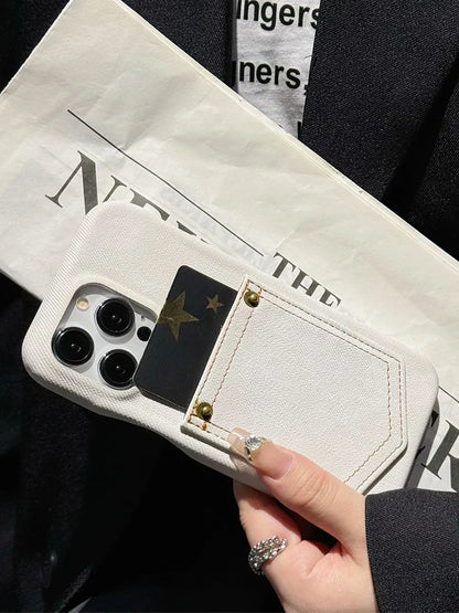 iPhone-skal tillverkat av indigodenim