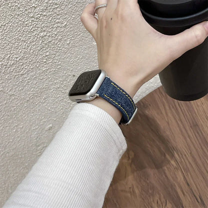 Denim Debut Apple Watch-klockarmband