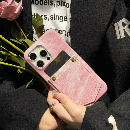 iPhone-skal tillverkat av indigodenim