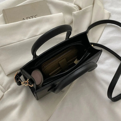 Joan - veganskt läder mini crossbodyväska
