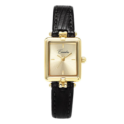 Gyllene timmen retro kvartsur