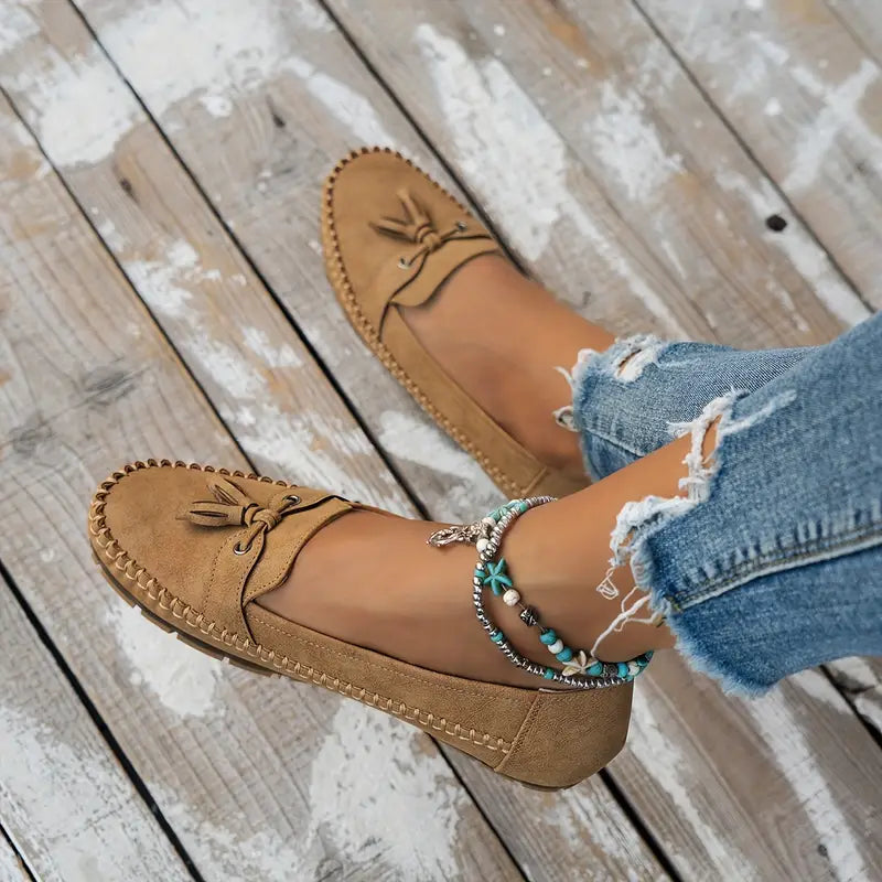 Reagan - Klassiska rosettloafers